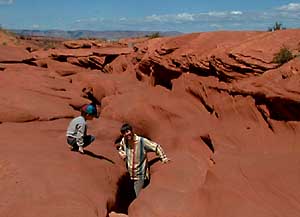 Eingang in den Slot Canyon